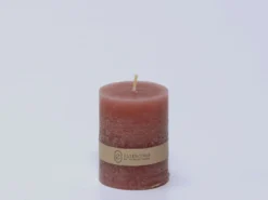 VELA RUSTIC ROSA (6X8CM)